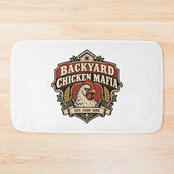 Item preview, Backyard Chicken Mafia Parody Logo Tee designed and sold by Inkworksbyshery.