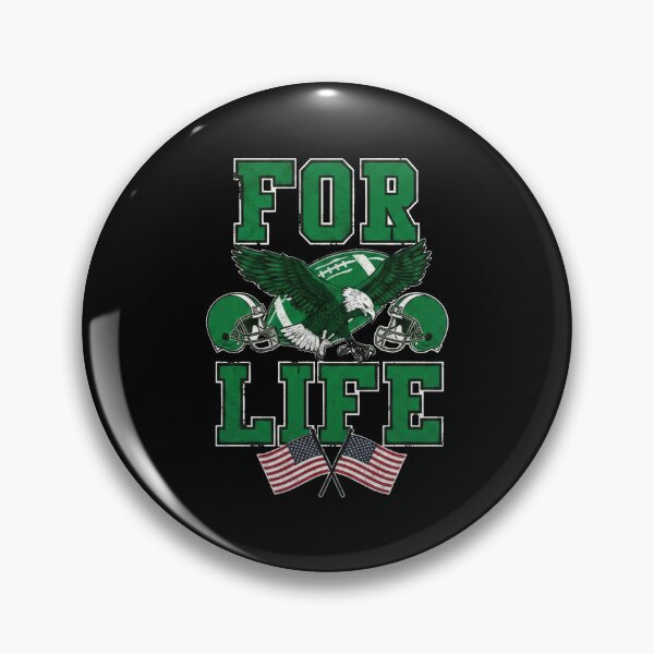 Item preview, Philadelphia Football For Life Eagle Helmets American Flag designed and sold by Dravienart.