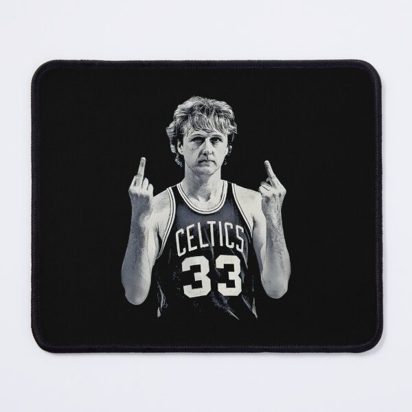 Item preview, l a r r y  b i r d basketball player middle finger meme designed and sold by ZevyStores.