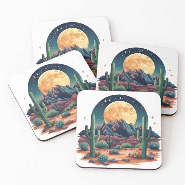 Item preview, Desert Moonrise designed and sold by catcurio.