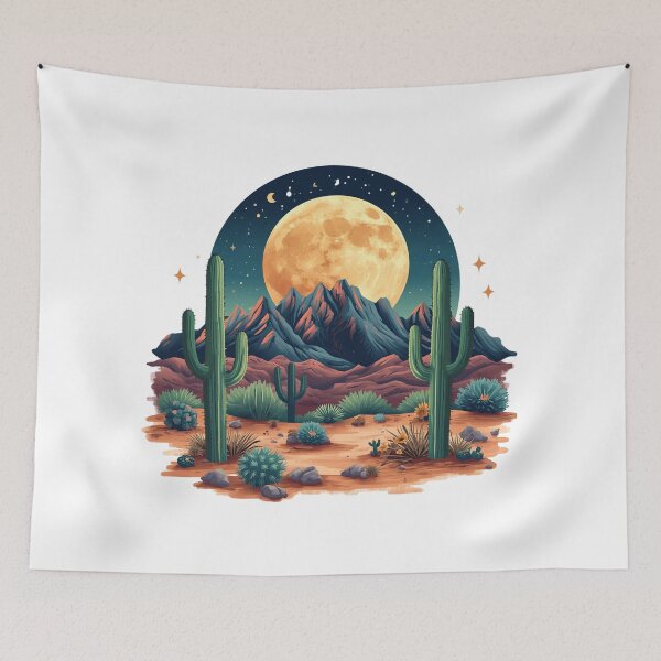 Item preview, Desert Moonrise designed and sold by catcurio.