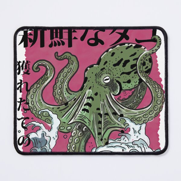 Item preview, Japanese Octopus Ocean designed and sold by cynthiasholma.