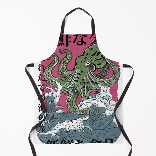 Item preview, Japanese Octopus Ocean designed and sold by cynthiasholma.