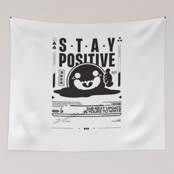 Item preview, Stay Positive  designed and sold by Inkoma.