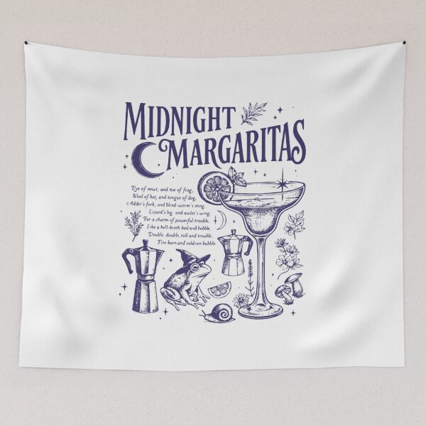 Item preview, Midnight Margaritas - Retro Halloween designed and sold by QekiFJCute.