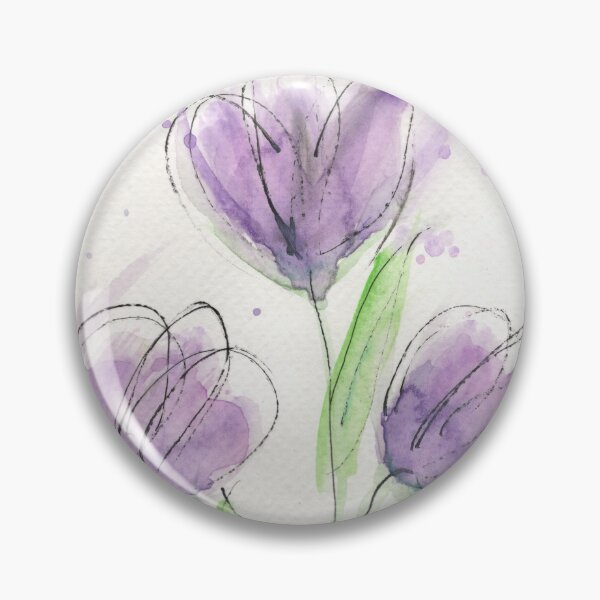 Item preview, Light Purple Tulips designed and sold by SunnyOneStudio.