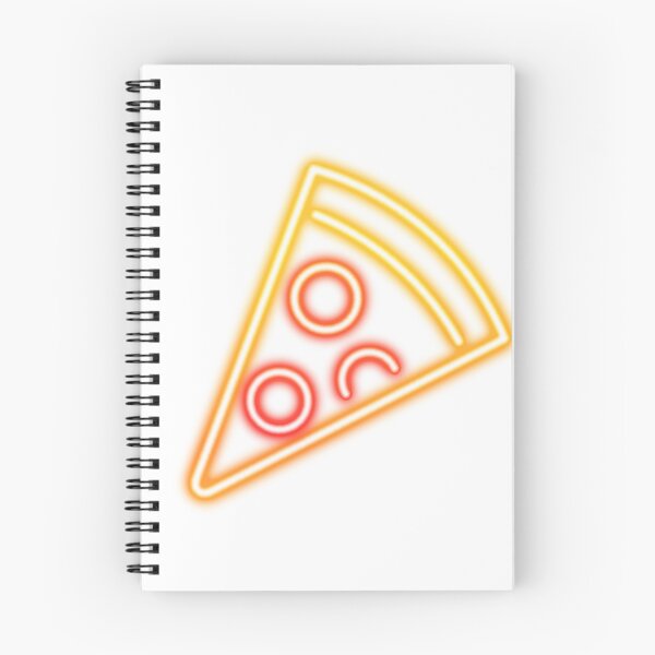 Item preview, Neon Pizza Slice – Retro Italian Food Glow designed and sold by muhammadkhafidh.
