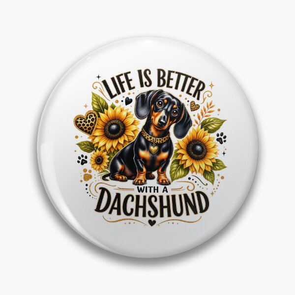 Item preview, Life is better with a dachshund designed and sold by Tiny-Love ⭐⭐⭐⭐⭐.