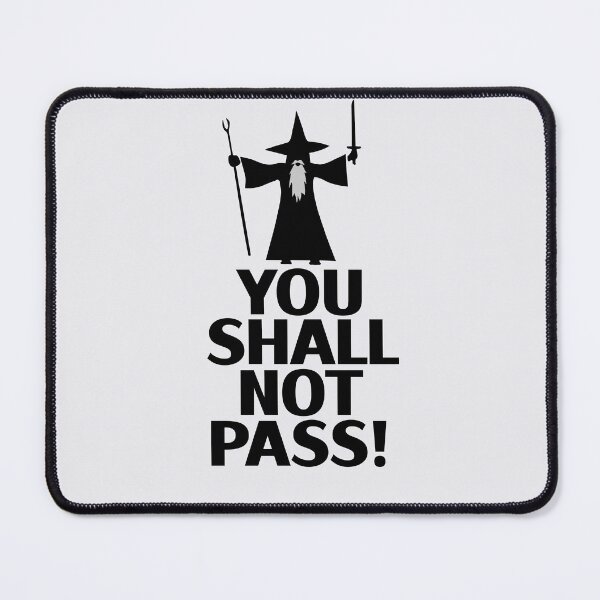 Item preview, Scribble You Shall Not Pass designed and sold by Izaa-aart.