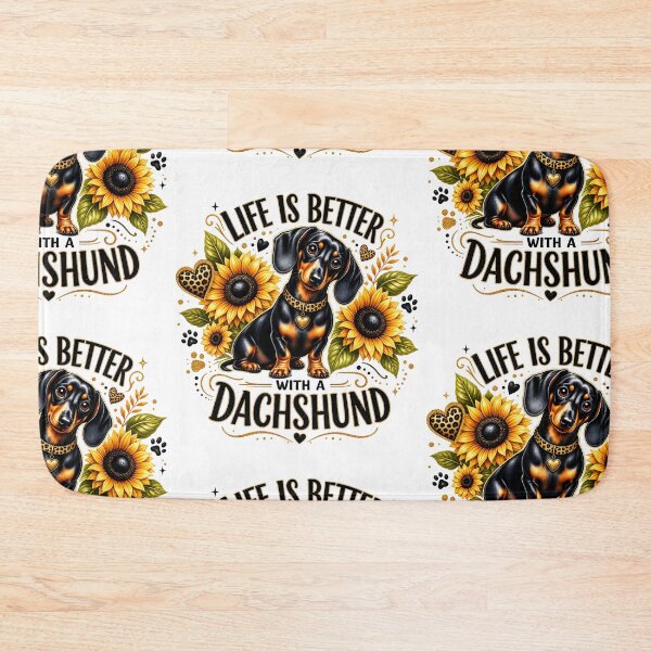 Item preview, Life is better with a dachshund designed and sold by Tiny-Love ⭐⭐⭐⭐⭐.