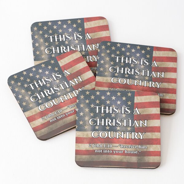 Item preview, USA IS A CHRISTIAN COUNTRY designed and sold by TheHopeClinic.