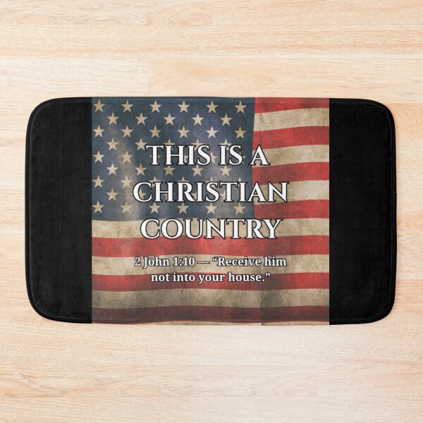 Item preview, USA IS A CHRISTIAN COUNTRY designed and sold by TheHopeClinic.