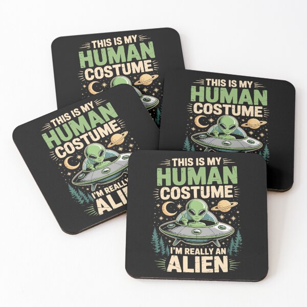 Item preview, This Is My Human Costume — I’m Really an Alien   designed and sold by jkrphoto.