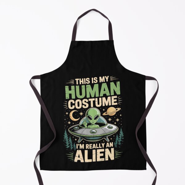 Item preview, This Is My Human Costume — I’m Really an Alien designed and sold by jkrphoto.