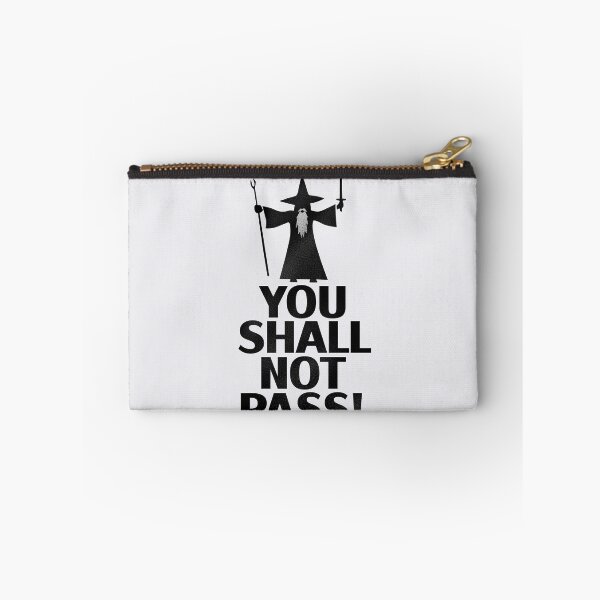 Item preview, Doodle Quote You Shall Not Pass designed and sold by Izaa-aart.