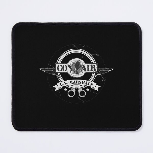 Item preview, Con Air US Marshals Handcuffs Aviator Wings Circular Crest designed and sold by Dravienart.