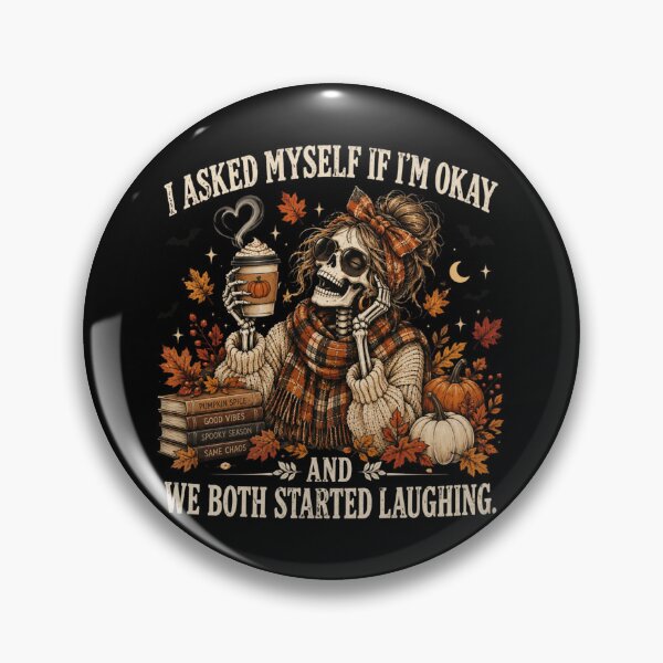 Artikelvorschau, Lustiges Herbstskelett, Humorvoller Kürbisgewürz-Kaffee, Sarkastisches Herbstzitat, Gemütliches Herbst-Kaffee-Geschenk für Kaffeeliebhaber, Süßes Geschenk für die Gruselsaison entworfen und verkauft von Quiajia.