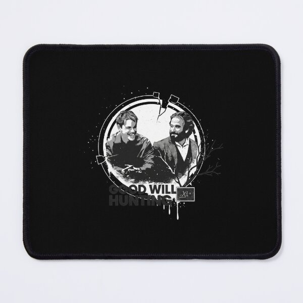 Item preview, Good Will Hunting Will And Sean Chalkboard Math Circle designed and sold by Dravienart.