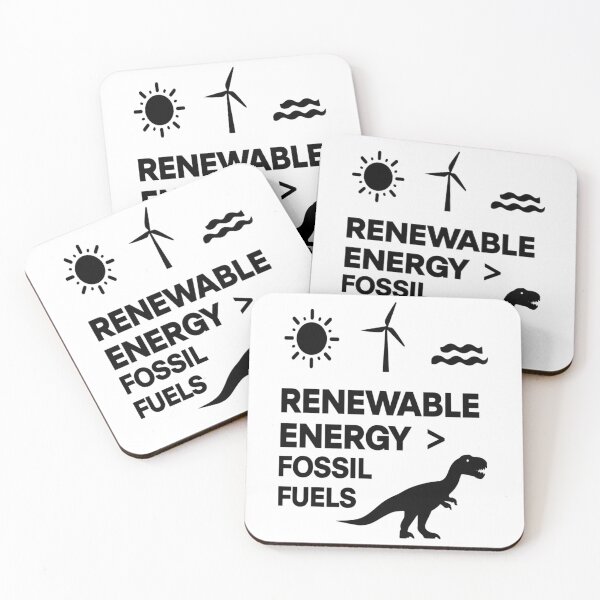 Item preview, Renewable Energy > Fossil Fuels | Power the Future, Not the Past designed and sold by Ignorant-Artist.