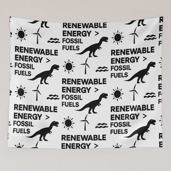 Item preview, Renewable Energy > Fossil Fuels | Power the Future, Not the Past designed and sold by Ignorant-Artist.