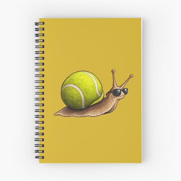 Item preview, Snail tennis ball designed and sold by TennisProTeam.