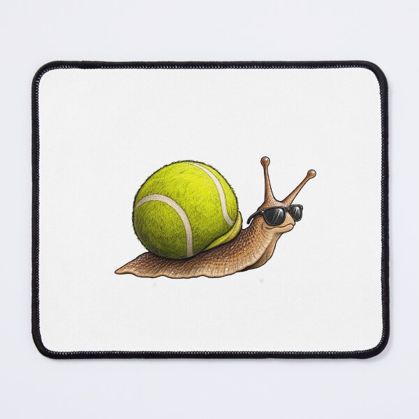 Item preview, Snail tennis ball designed and sold by TennisProTeam.