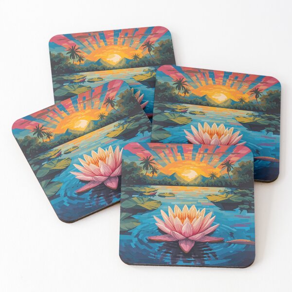 Item preview, Victoria Regia Amazon Tropical Botanical Art designed and sold by BrazilArtShop.