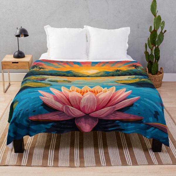 Item preview, Victoria Regia Amazon Tropical Botanical Art designed and sold by BrazilArtShop.
