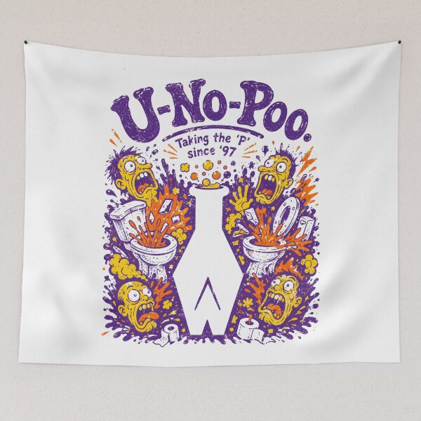 Item preview, U-No-Poo Joke Potion Label Poster designed and sold by agearb.