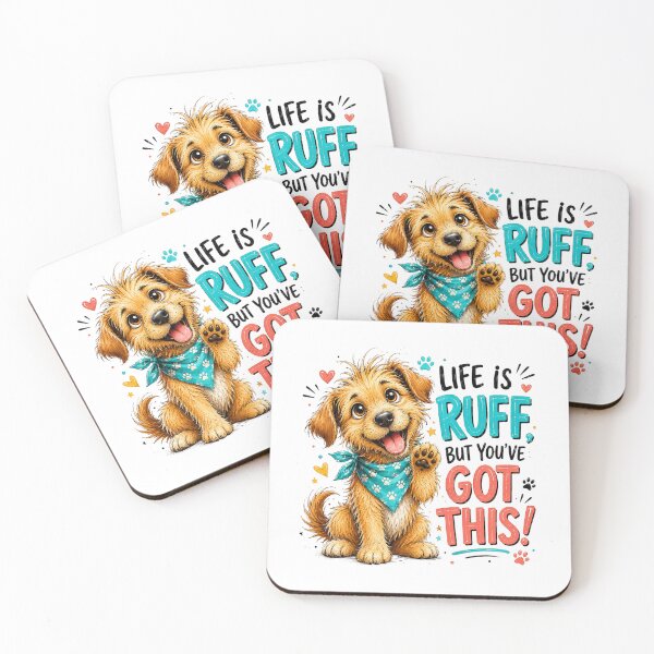 Item preview, Life is ruff but you've got this designed and sold by Tiny-Love ⭐⭐⭐⭐⭐.