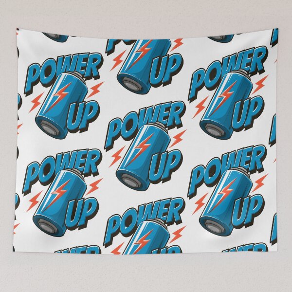 Item preview, Power Up | Battery Charged Energy & Electric Vibes designed and sold by Ignorant-Artist.