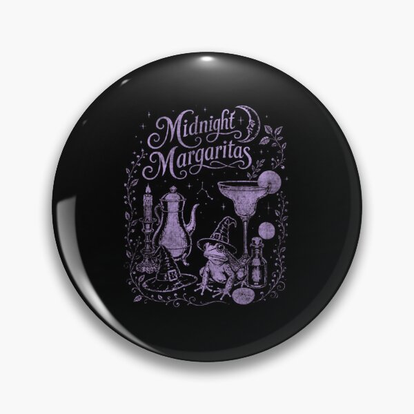Item preview, Midnight Margaritas Witchy Spooky Cocktail Halloween designed and sold by QekiFJCute.