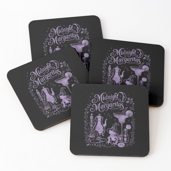 Item preview, Midnight Margaritas Witchy Spooky Cocktail Halloween designed and sold by QekiFJCute.