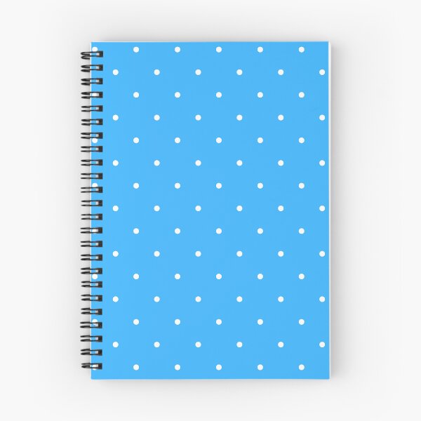 Item preview, White Mini Polka Dots on blue designed and sold by RishabhArts1.