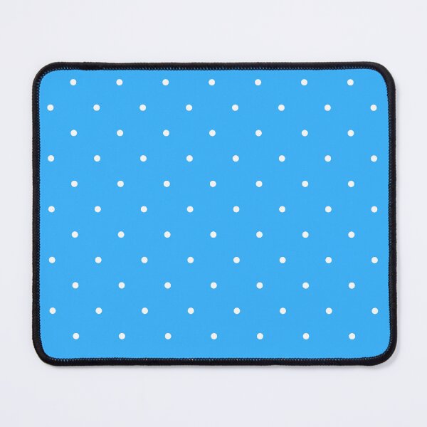 Item preview, White Mini Polka Dots on blue designed and sold by RishabhArts1.
