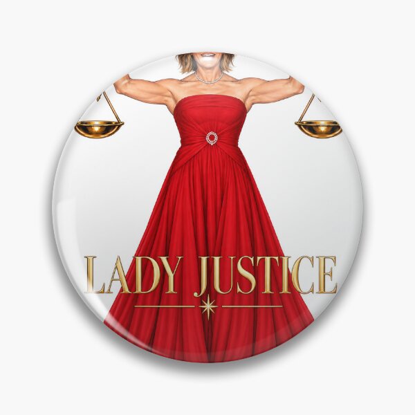 Item preview, Mariska Hargitay, Lady Justice Sticker designed and sold by JeddaLee.