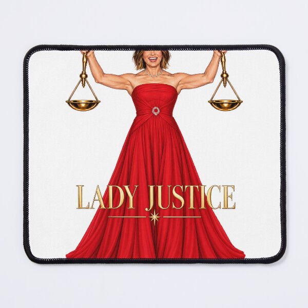 Item preview, Mariska Hargitay, Lady Justice Sticker designed and sold by JeddaLee.