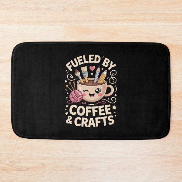 Item preview, Fueled by Coffee and Crafts   designed and sold by jkrphoto.