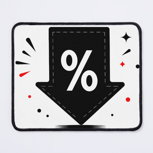 Item preview, Discount Sale Tag with Percent Symbol designed and sold by DoveArtDesigns.