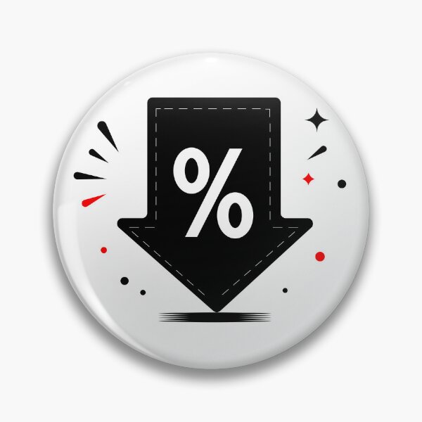 Item preview, Discount Sale Tag with Percent Symbol designed and sold by DoveArtDesigns.