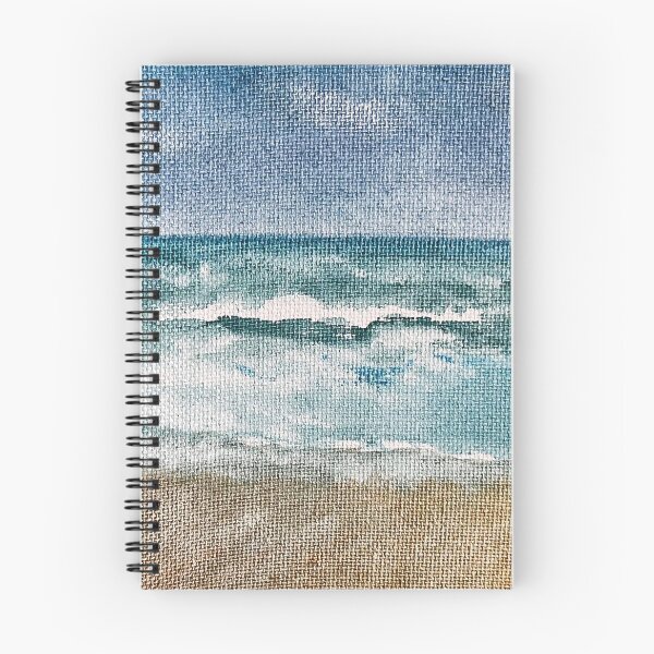 Item preview, Whitecap Beach Waves Watercolor designed and sold by BirdandaBrush.