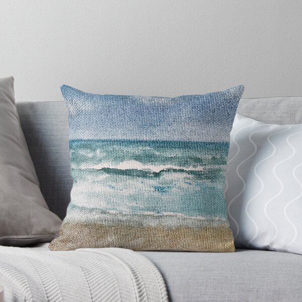 Item preview, Whitecap Beach Waves Watercolor designed and sold by BirdandaBrush.