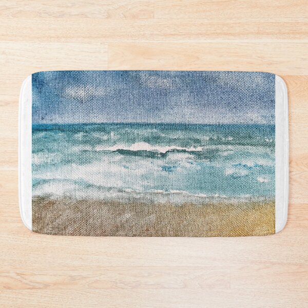 Item preview, Whitecap Beach Waves Watercolor designed and sold by BirdandaBrush.