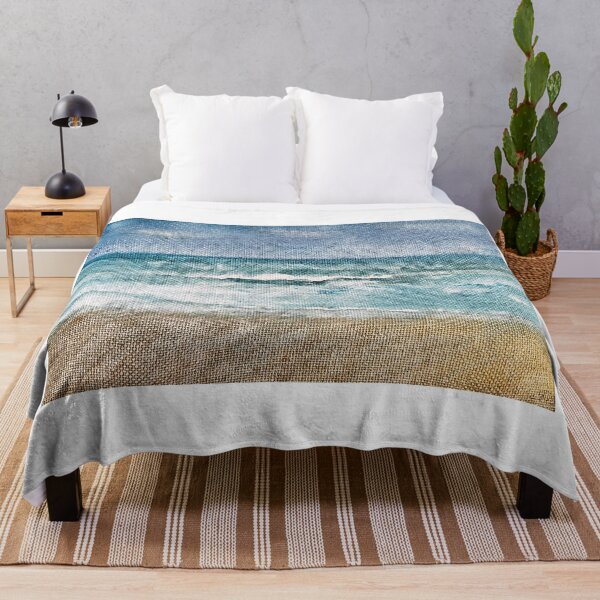 Item preview, Whitecap Beach Waves Watercolor designed and sold by BirdandaBrush.