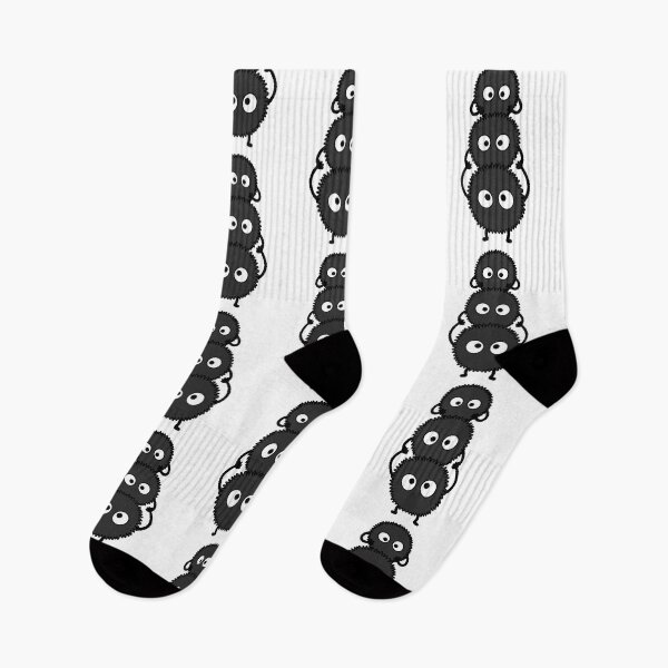 Item preview, Cute Soot Sprites with Stars – Kawaii Black Spirits designed and sold by AliveStyle.