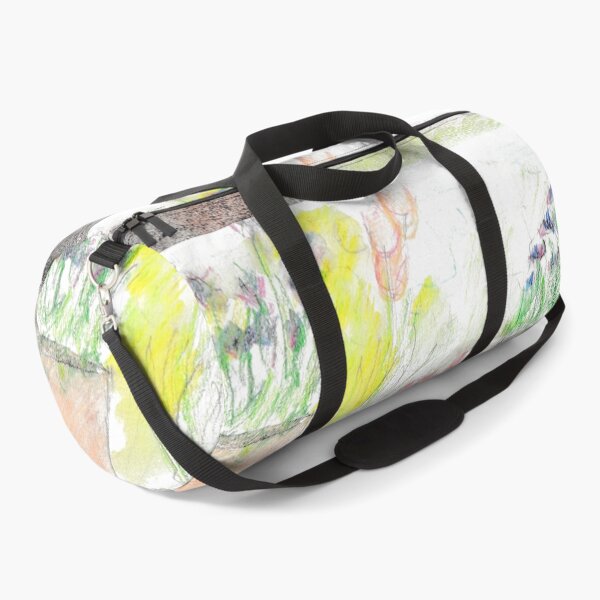 Item preview, Pots of Tulips, Caisson Gardens - watercolour and pencil designed and sold by Mary C Bon Art .