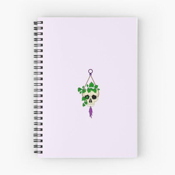 Item preview, Ivy Skull Hanging Planter With Purple Tassel designed and sold by DesgnsxGifts.