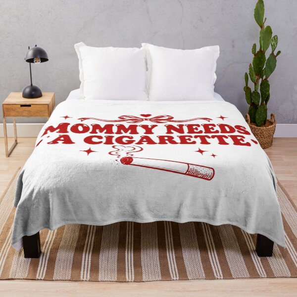 Item preview, Mommy Needs a Cigarette, Funny Mom Quote, Retro Smoking Humor, Sarcastic Cool Mom, Vintage Mom Humor, Funny Gift for Mom designed and sold by Quiajia.