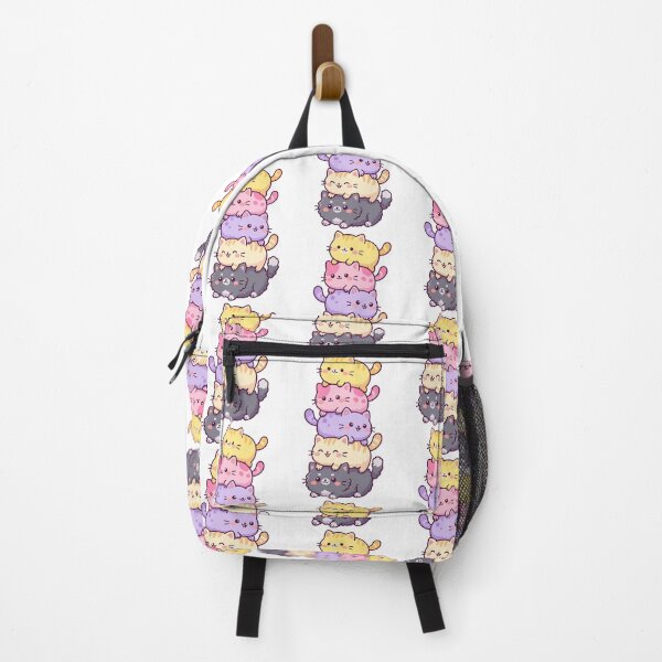 Item preview, Kawaii Cat Stack – Colorful Pastel Kittens designed and sold by AliveStyle.