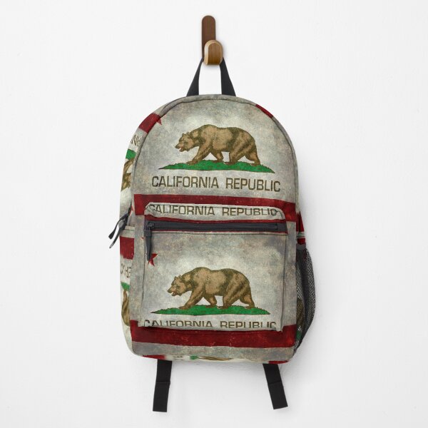 Item preview, California Republic state flag - Vintage retro version designed and sold by Bruiserstang.